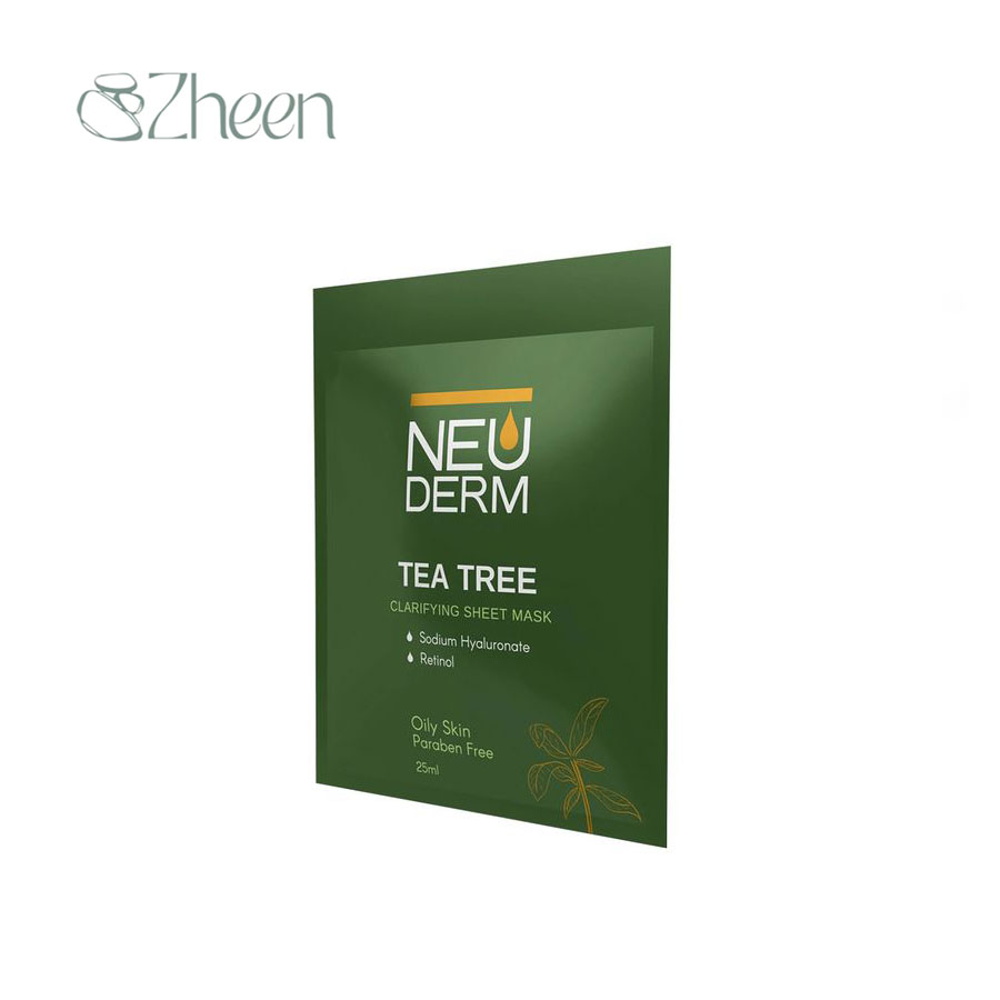 ماسک صورت ورقه ای درخت چای نئودرم